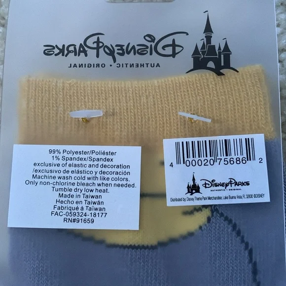 Disney Parks Dumbo Socks (Don’t Just Fly Soar!) New With Tags. Ladies Size 5-10 - Picture 5 of 7